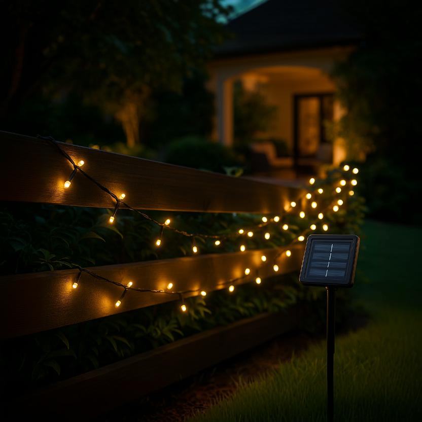 Solar LED String Lights