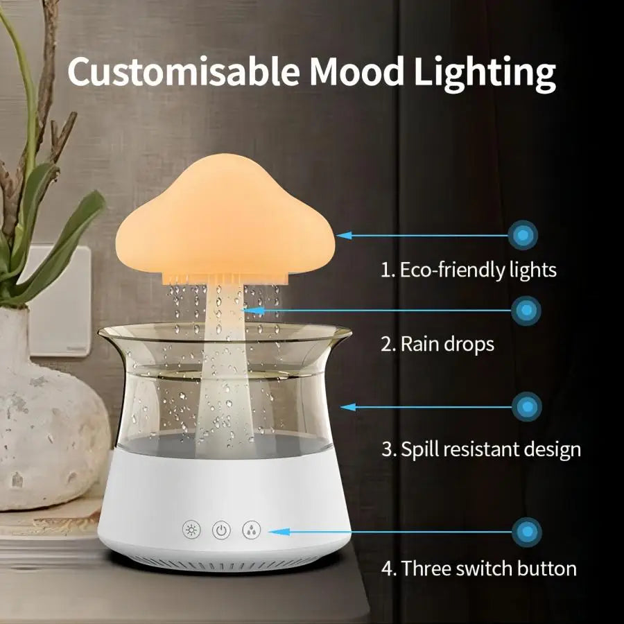 Raindrop Cloud Aromatherapy Diffuser Sleep inducer