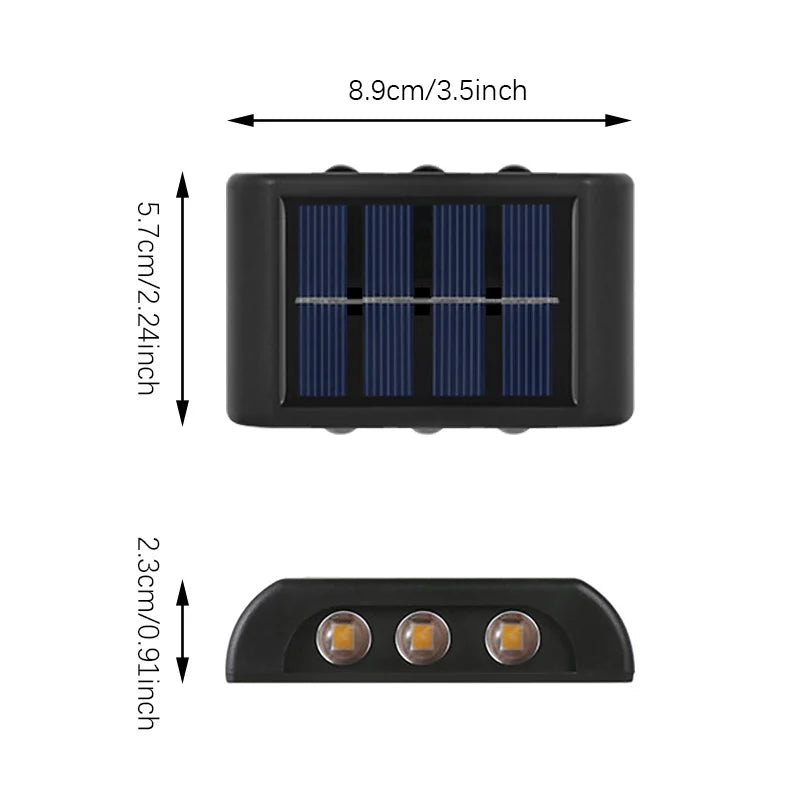 Solar Atmosphere Wall 6 LEDs