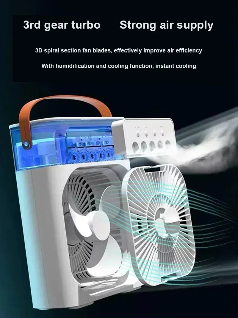 Ultra-Quiet 3-in-1 Air Cooler & Humidifier
