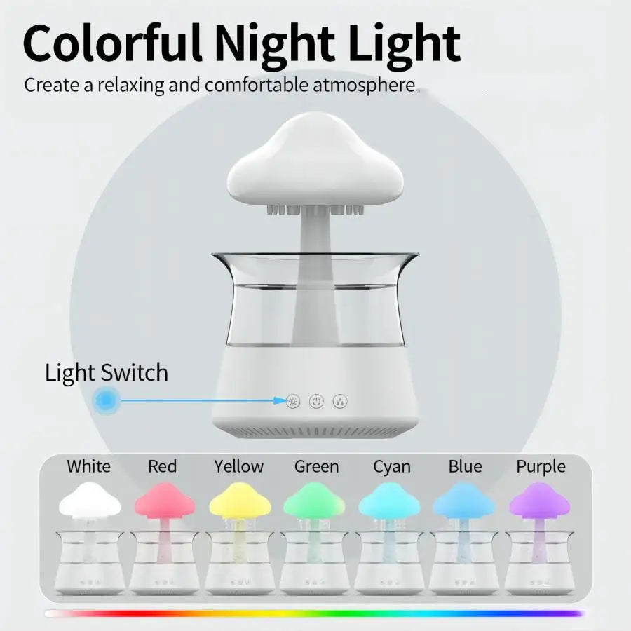 Raindrop Cloud Aromatherapy Diffuser Sleep inducer