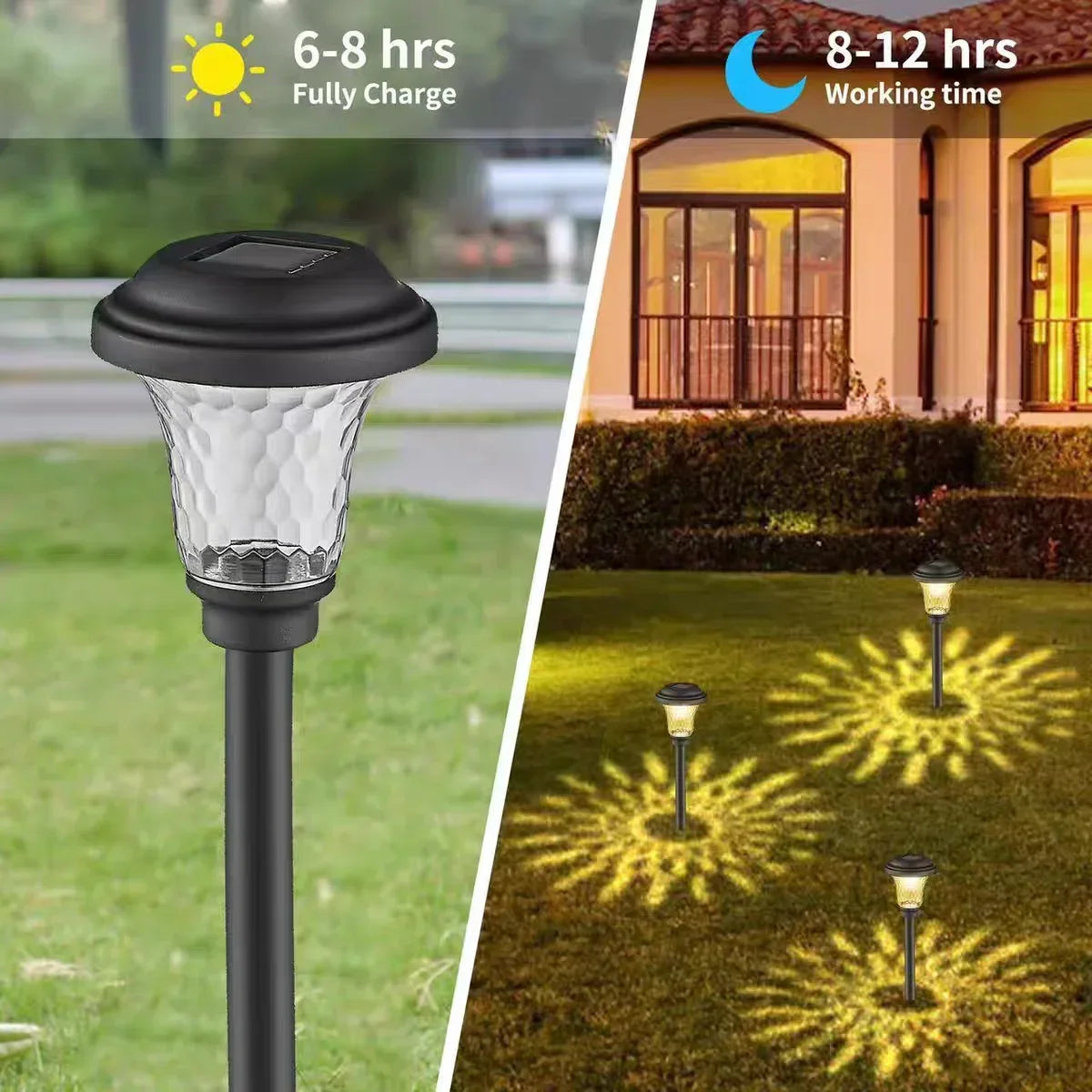 LED Solar Pathway Lights