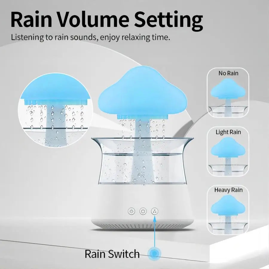 Raindrop Cloud Aromatherapy Diffuser Sleep inducer