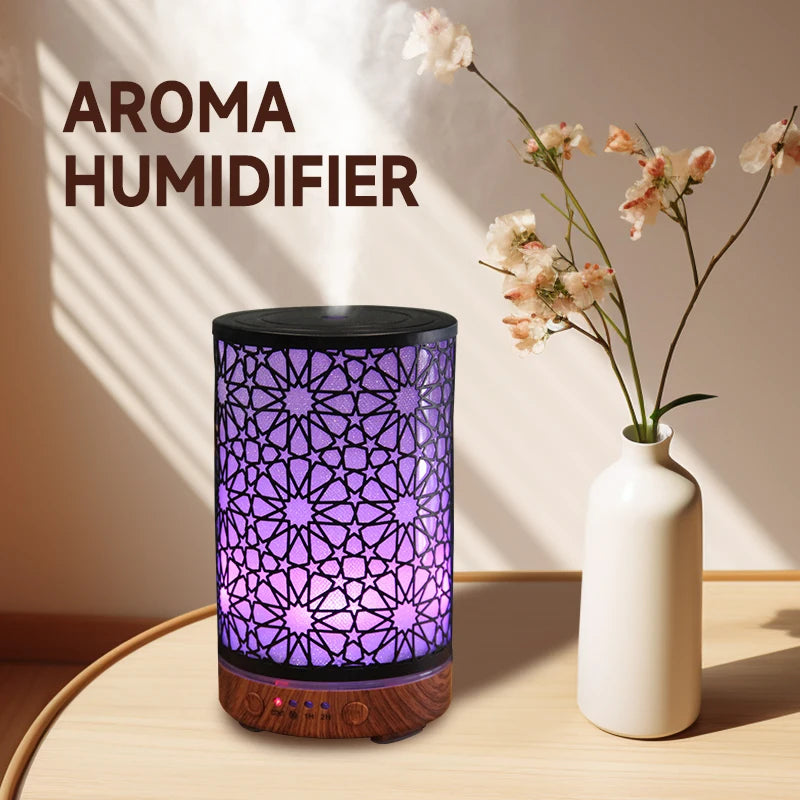 Moroccan Pattern Humidifier & Aroma Diffuser