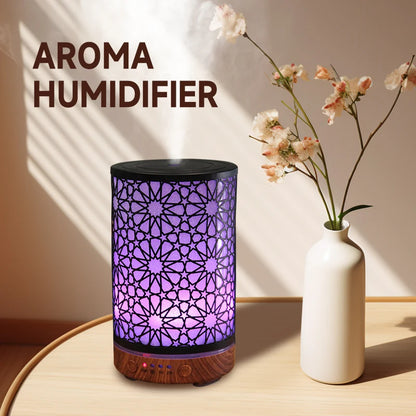 Moroccan Pattern Humidifier & Aroma Diffuser