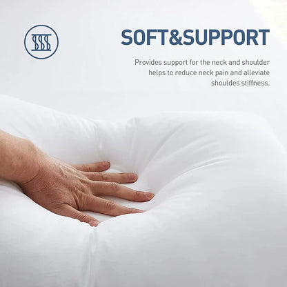1PCS High-Quality Hotel-Grad Body Pillow - Ultra-Soft & Breathable e