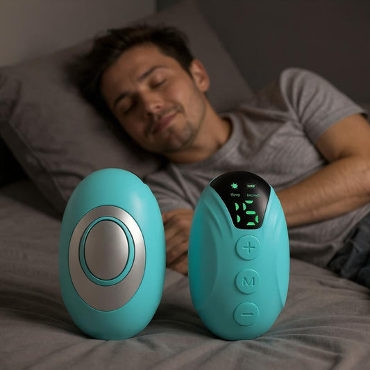 Sleep Aid for Insomnia, Anxiety & Stress Relief - Handheld Microcurrent Therapy