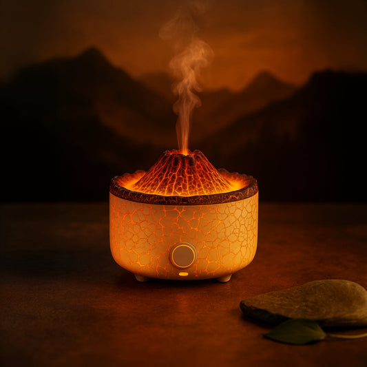 Flame Volcano Aromatherapy Humidifiers & Diffuser