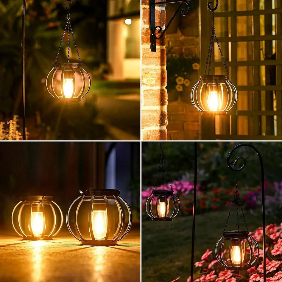 Vintage Solar Hanging Lantern