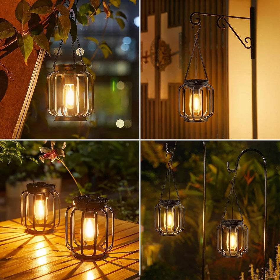 Vintage Solar Hanging Lantern