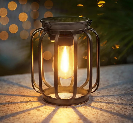 Vintage Solar Hanging Lantern
