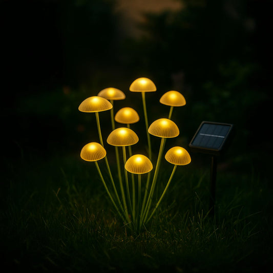 Solar Mushroom Lights