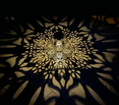 Solar Lanterns with Dappled Light Effect - Oasis