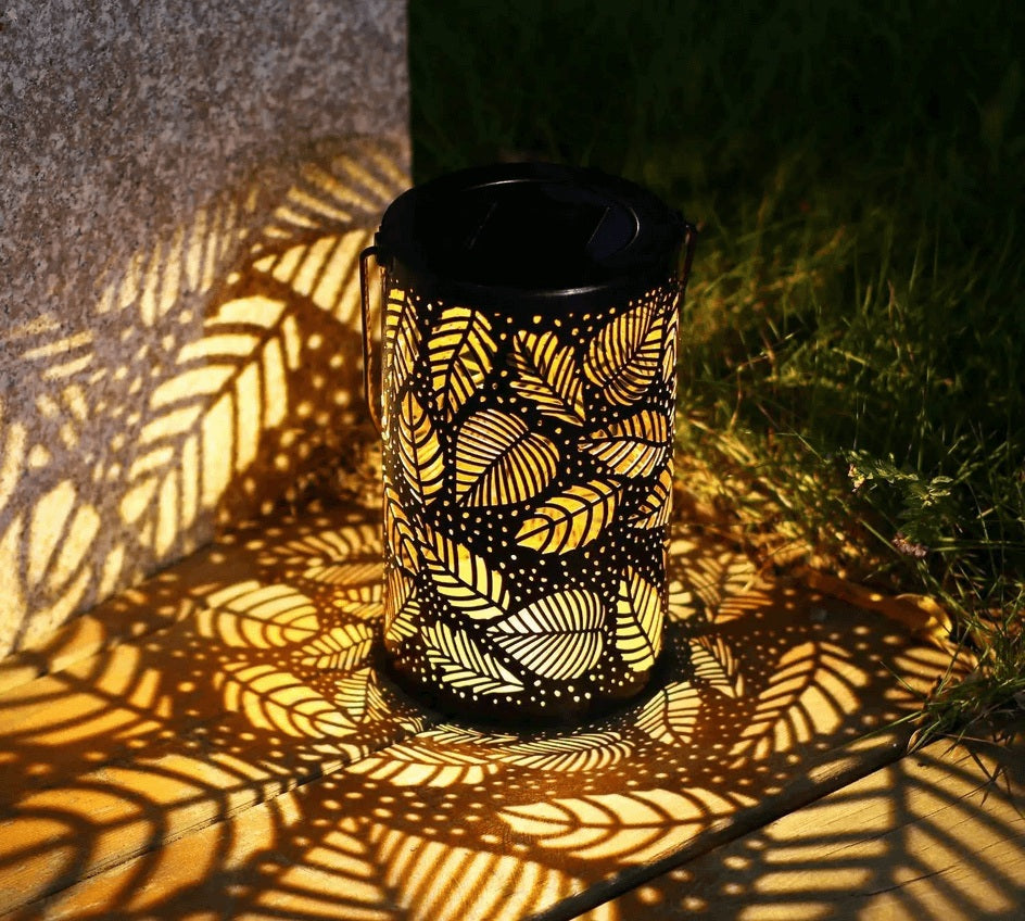 Solar Lanterns with Dappled Light Effect - Oasis