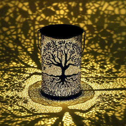 Solar Lanterns with Dappled Light Effect - Oasis