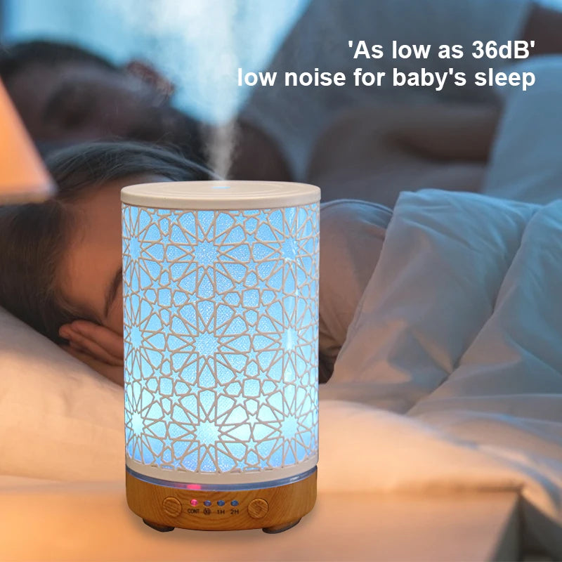 Moroccan Pattern Humidifier & Aroma Diffuser