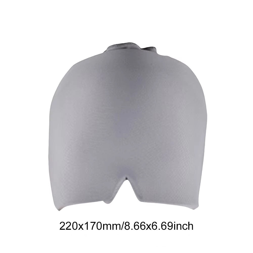 1Pcs Migraine Relief Cap Headache Hat Gel Hot Cold Therapy Ice Cap for Relieve Pain Ice Hat Eye Mask Stress Pressure Pain Relief