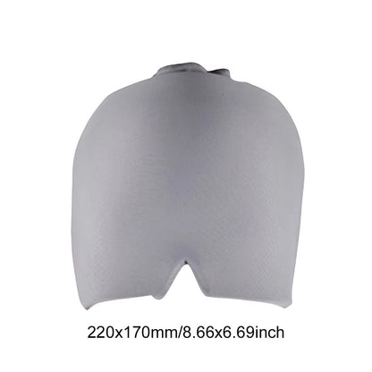 1Pcs Migraine Relief Cap Headache Hat Gel Hot Cold Therapy Ice Cap for Relieve Pain Ice Hat Eye Mask Stress Pressure Pain Relief