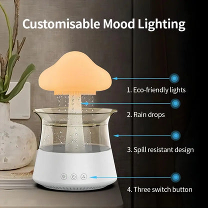Raindrop Cloud Aromatherapy Diffuser Sleep inducer