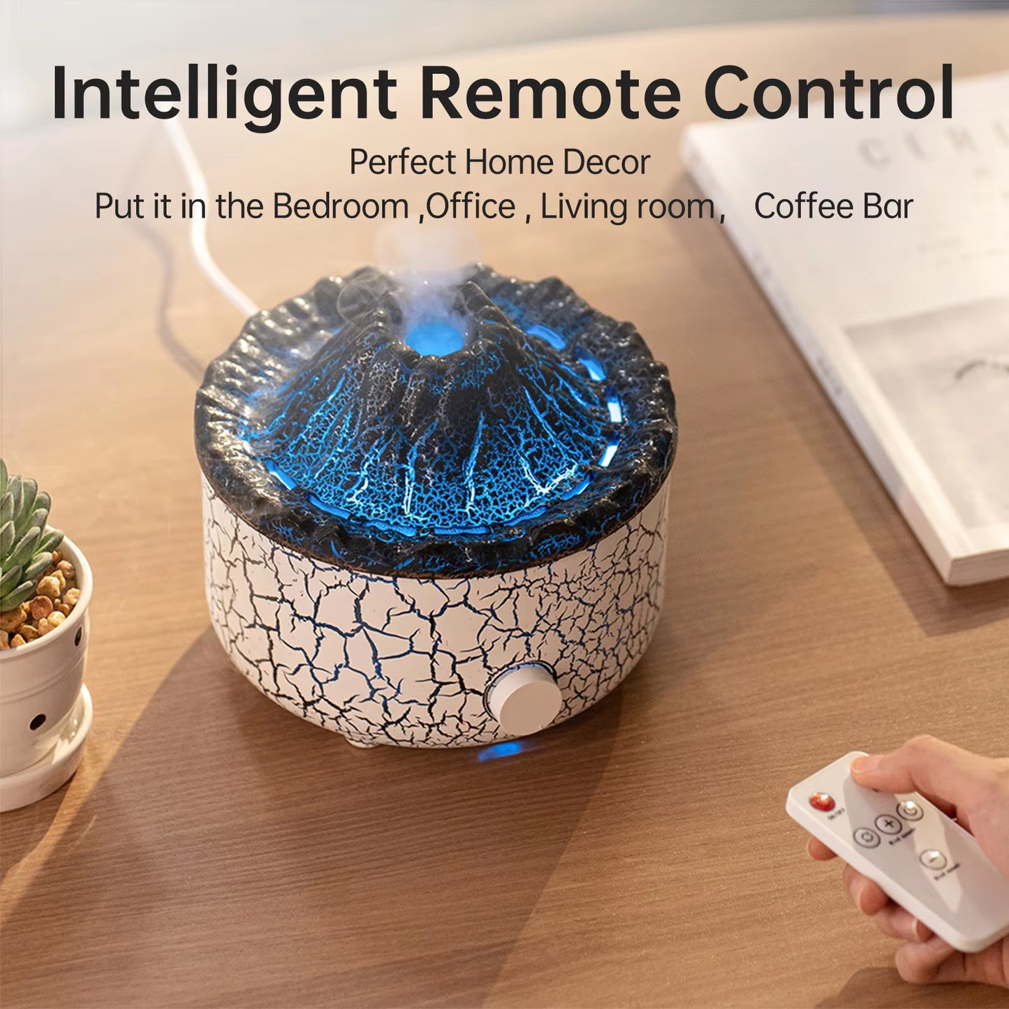 Flame Volcano Aromatherapy Humidifiers & Diffuser