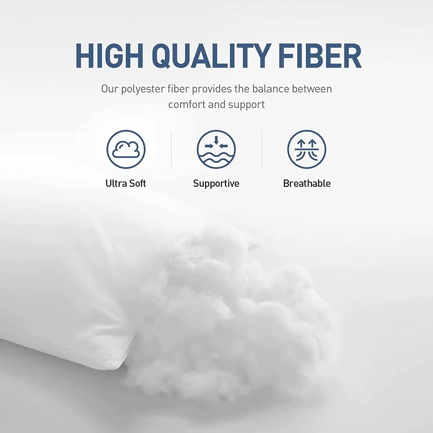 1PCS High-Quality Hotel-Grad Body Pillow - Ultra-Soft & Breathable e