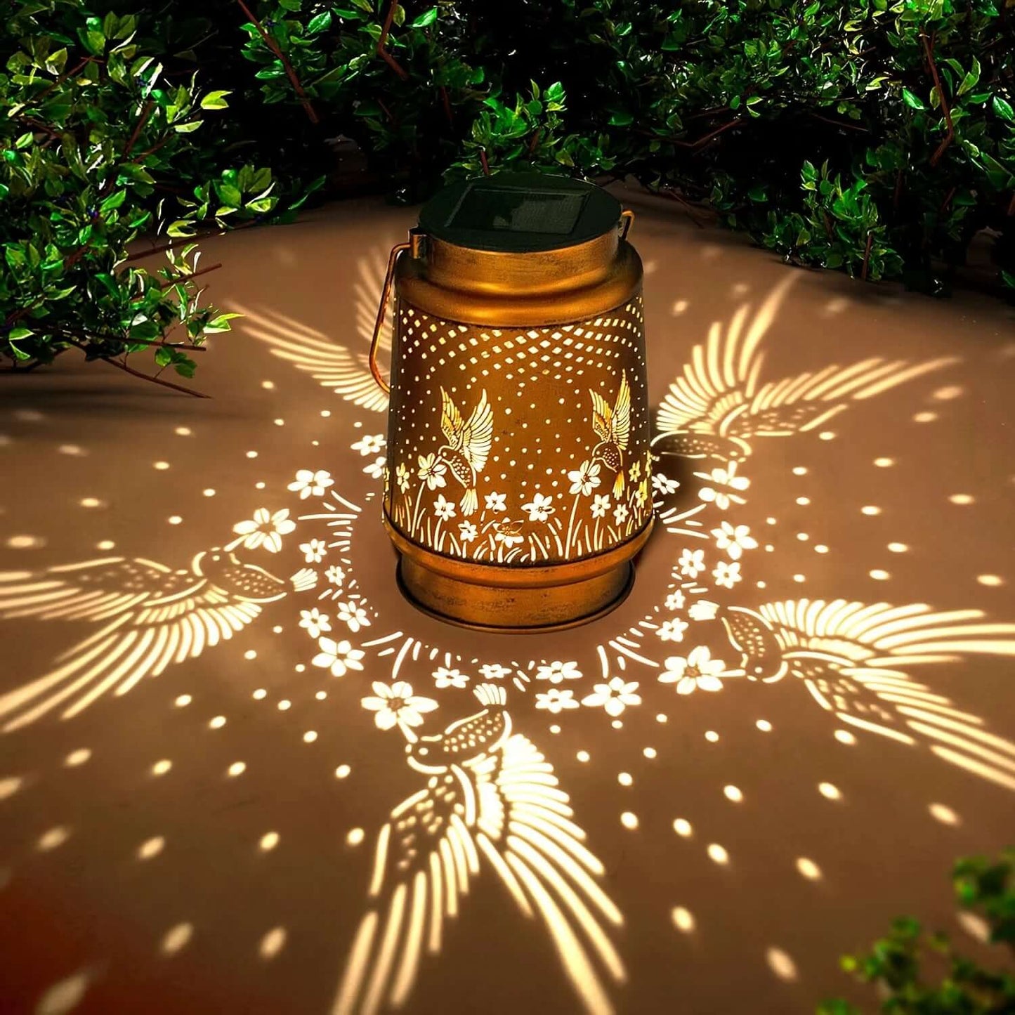 Cozy Vintage Solar Lamp