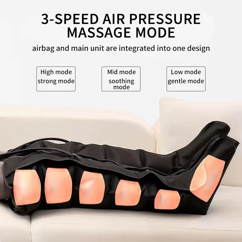 360° Leg & Foot Compression Massager with Remote Control