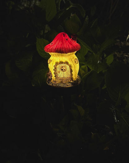 Mushroom Houses Solar Lanterns - Oasis
