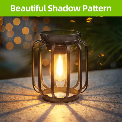 Vintage Solar Hanging Lantern