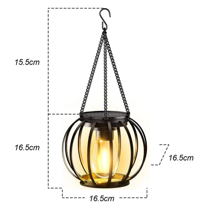 Vintage Solar Hanging Lantern