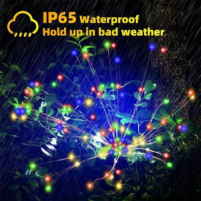 Solar Firework Light