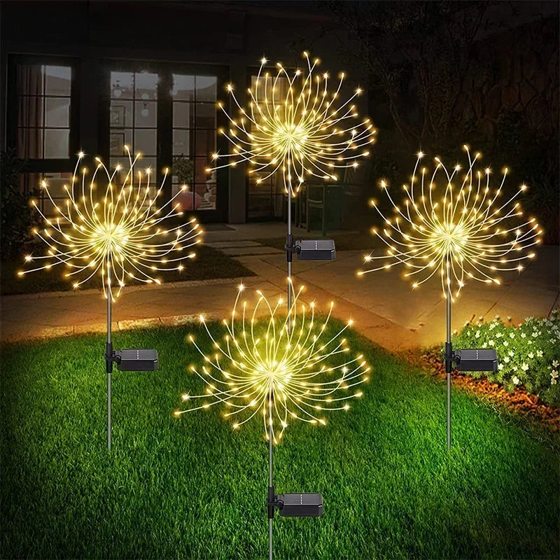 Solar Firework Light