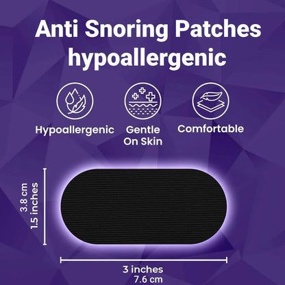 Anti-Snoring Mouth Tape (30PCS) - Hypoallergenic Sleep Strips for Better Breathing, Comfortable & Skin-Friendly 🌙😴