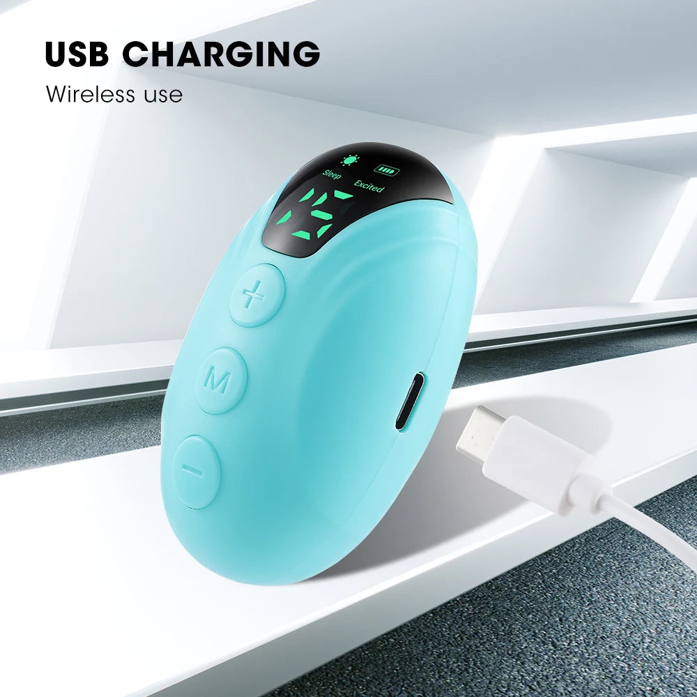 Sleep Aid for Insomnia, Anxiety & Stress Relief - Handheld Microcurrent Therapy