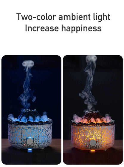 Flame Volcano Aromatherapy Humidifiers & Diffuser