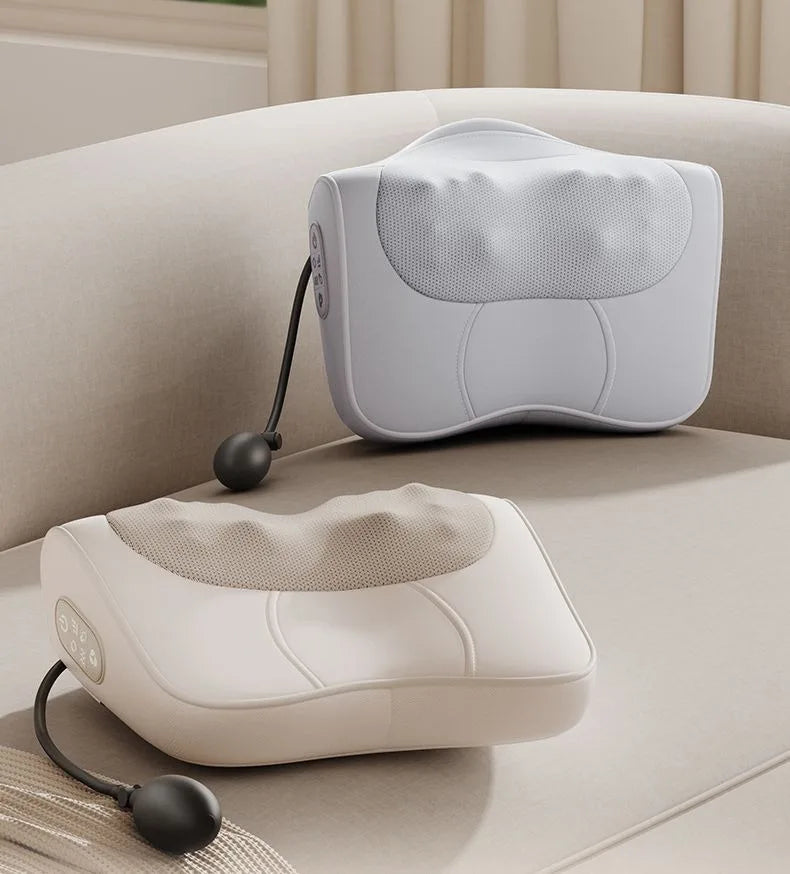 Multifunctional Kneading & Hot Compress Massage Pillow (Neck/Cervical/Waist/Back/Shoulder)