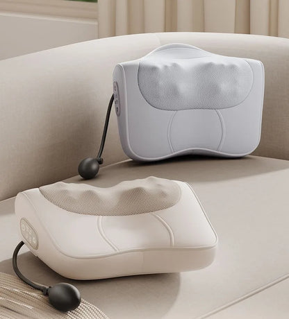 Multifunctional Kneading & Hot Compress Massage Pillow (Neck/Cervical/Waist/Back/Shoulder)