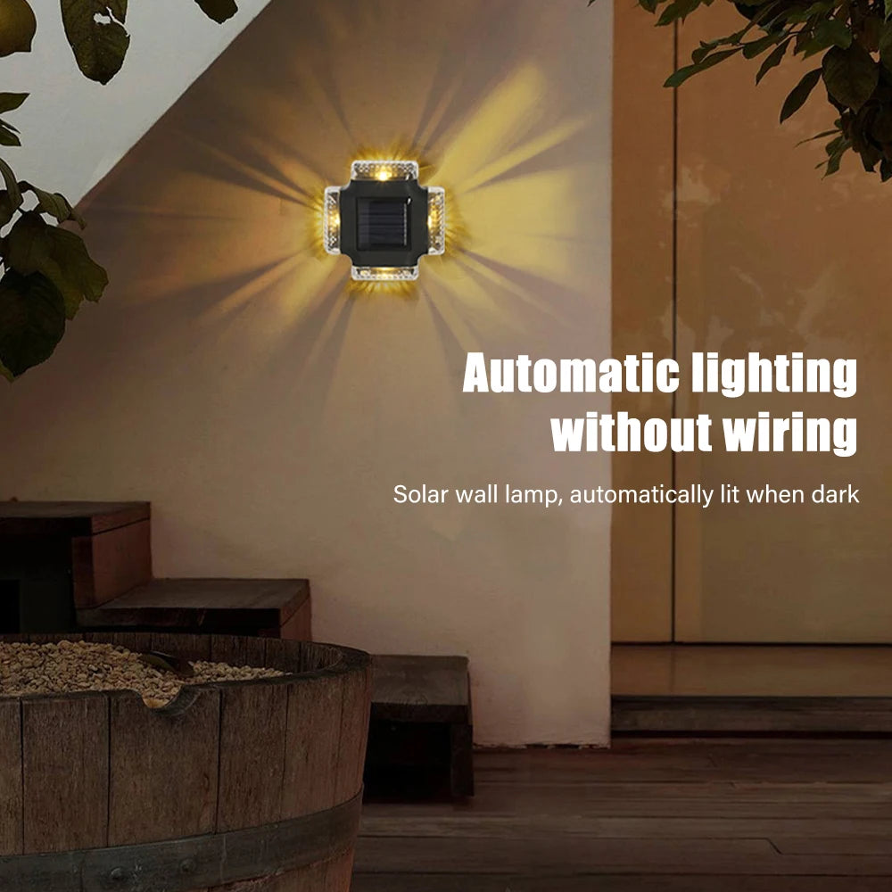 LED Solar Wall Lights