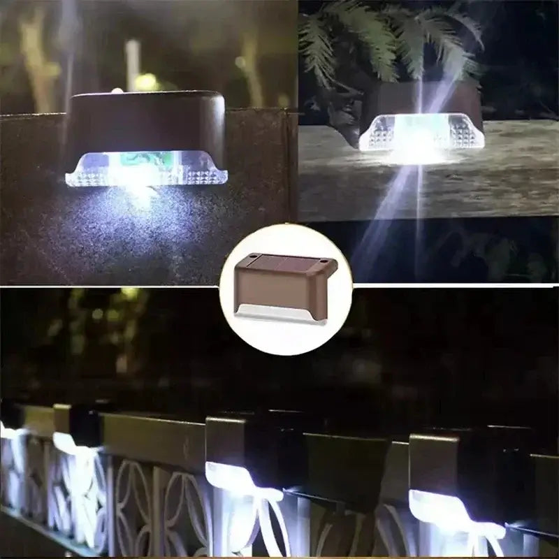 Solar LED Lights for Stairs and Patio