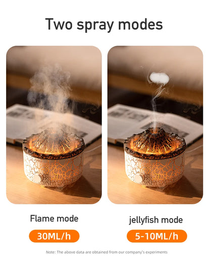 Flame Volcano Aromatherapy Humidifiers & Diffuser