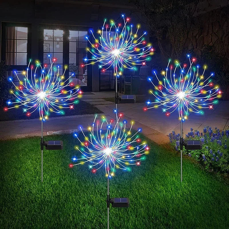 Solar Firework Light