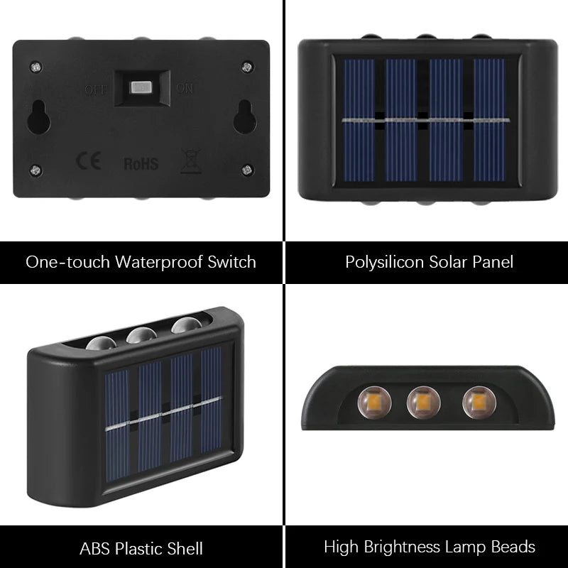 Solar Atmosphere Wall 6 LEDs
