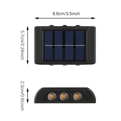 Solar Atmosphere Wall 6 LEDs