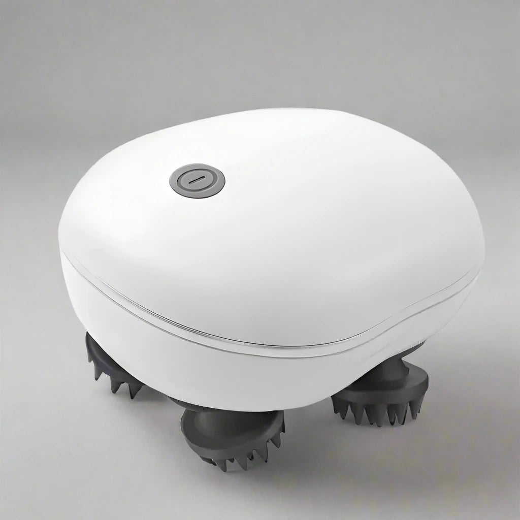 Scalp Massager With Red Light Therapy