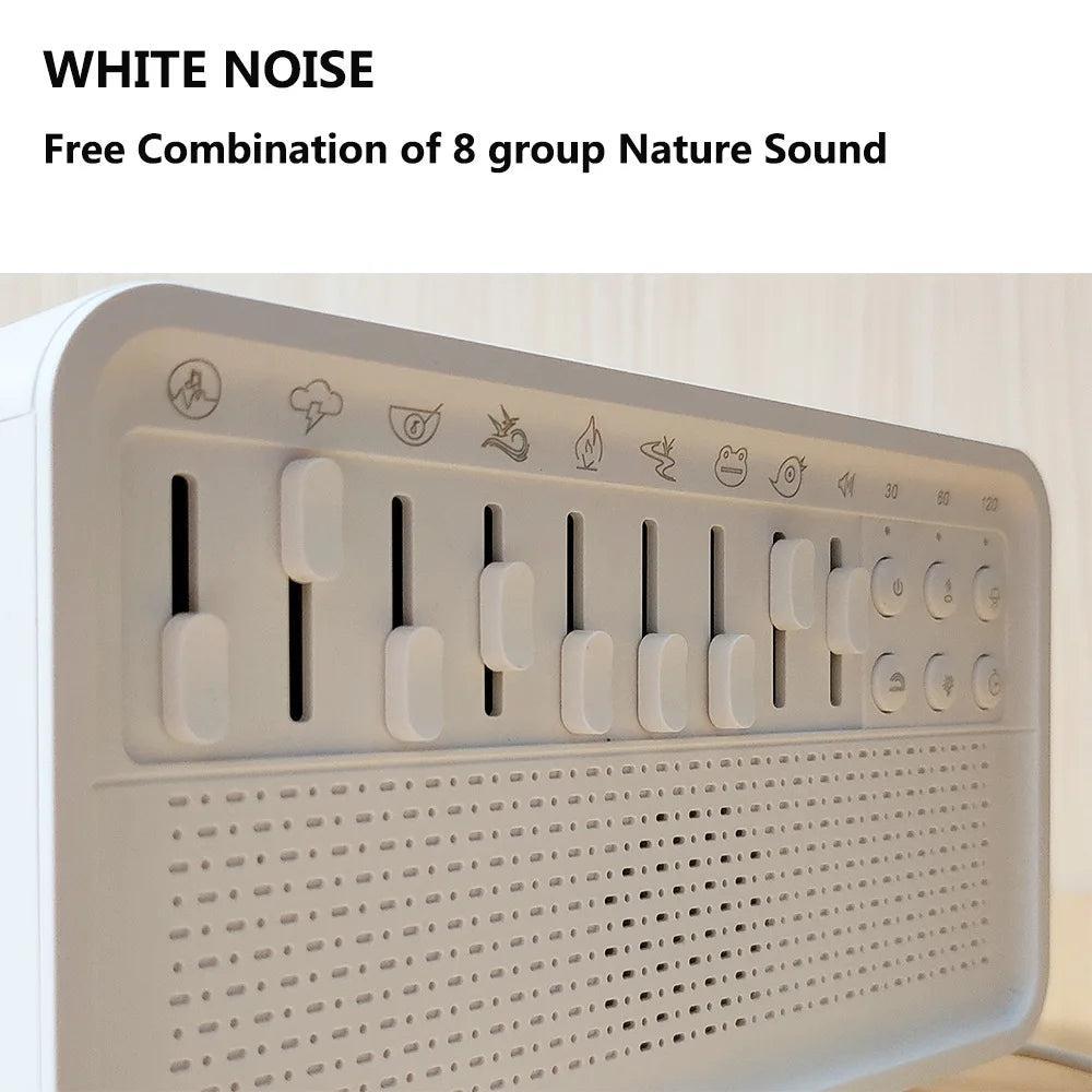 3-in-1 Bluetooth Speaker White Noise Sleep & Humidifier