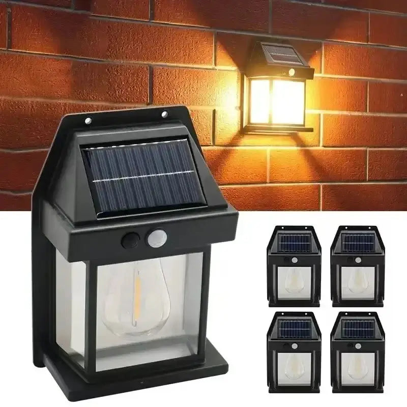 Illuminate Your Outdoors with Our Stylish and Powerful Solar Garden Lamp - Waterproof LED Streetlight for Stunning External Decor