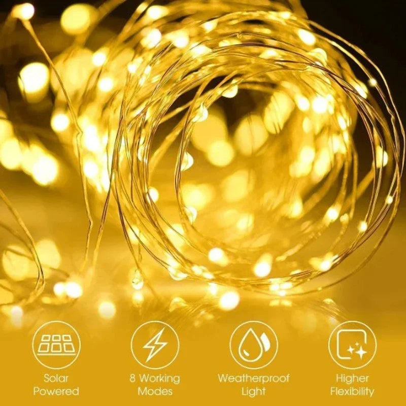 Solar Rope LED Lights