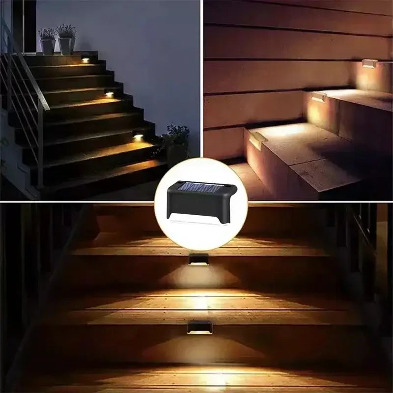 Solar LED Lights for Stairs and Patio