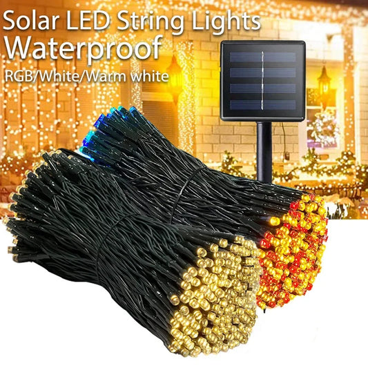 Solar LED String Lights