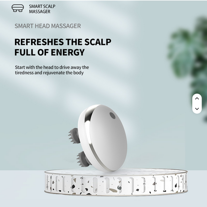 Scalp Massager With Red Light Therapy